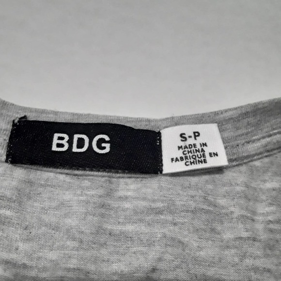 BDG Gray T-Shirt Tunic/Dress S/P - Picture 4 of 6